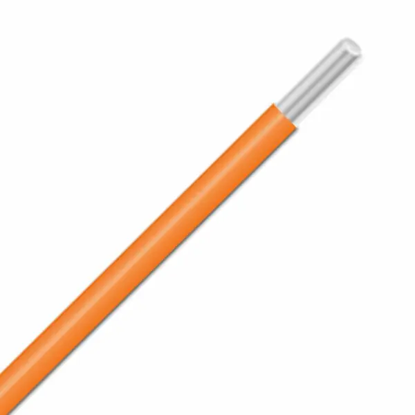 781201 OR001 - Alpha Wire UL 1015/UL 1230 PVC Hook-Up/Lead Wire - 12 AWG - Solid Conductor - Tinned Copper - 600V - Orange - 1000ft High Quality
