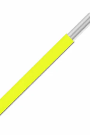Weekend Sale 781201 YL001 - Alpha Wire UL 1015/UL 1230 PVC Hook-Up/Lead Wire - 12 AWG - Solid Conductor - Tinned Copper - 600V - Yellow - 1000ft