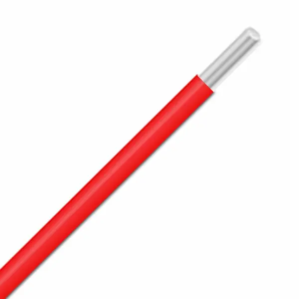 Secure Checkout 1561/24 RD005 - Alpha Wire MIL-W-76B/Type MW PVC Hook-Up/Lead Wire - 24 AWG - Solid Conductor - Tinned Copper - 1000V - Red - 100ft