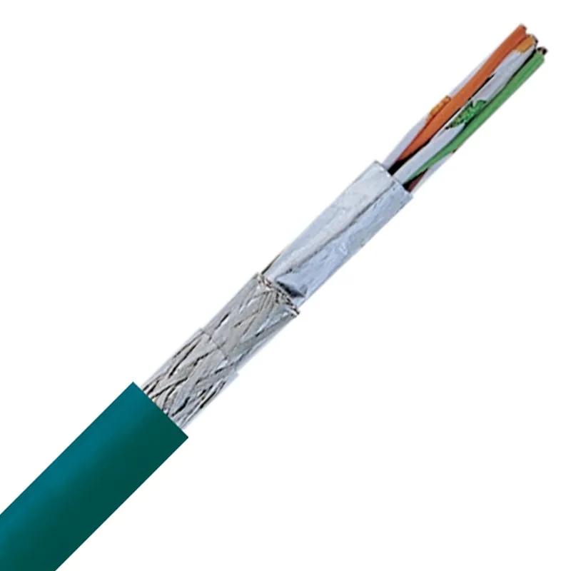 Instant Buy 2170281 - LAPP ETHERLINE® 2 Pair CAT5e Stationary - 24 AWG - Teal