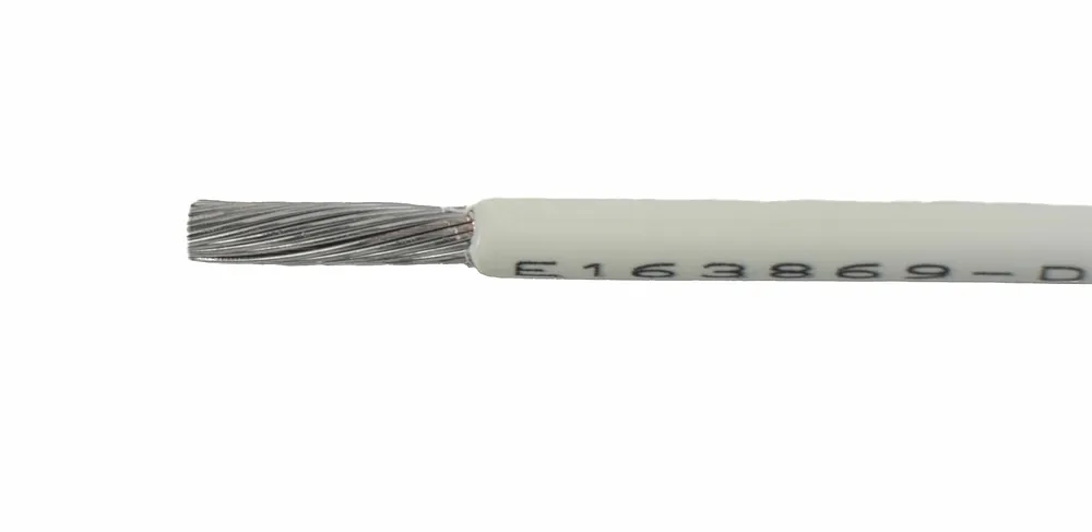 Top Rated Alpha Wire EcoWire® Hook-Up/Lead Wire - 28 AWG 7 Stranded Conductor - Tinned copper - 600V - White - 1000 ft
