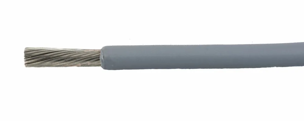 Alpha Wire EcoWire® Hook-Up/Lead Wire - 16 AWG 26 Stranded Conductor - Tinned copper - 600V - Slate - 1000 ft Buy Online