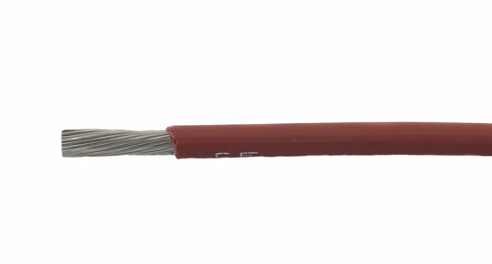 Alpha Wire EcoWire® Hook-Up/Lead Wire - 10 AWG 105 Stranded Conductor - Tinned copper - 600V - Brown - 100 ft Place Order