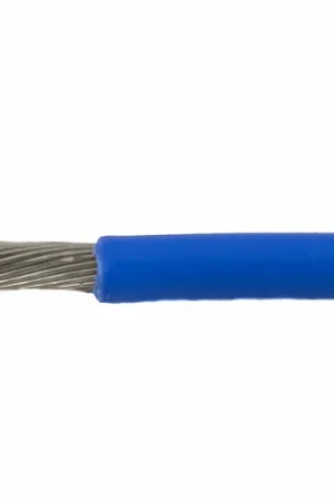 Weekend Sale Alpha Wire EcoWire® Plus Hook-Up/Lead Wire - 17 AWG 19 Stranded Conductor - Bare copper - 300V - Blue - 1000 ft