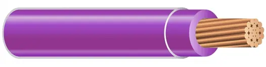 In Demand THHN Building Wire - 3 AWG - Violet - Stranded Conductor