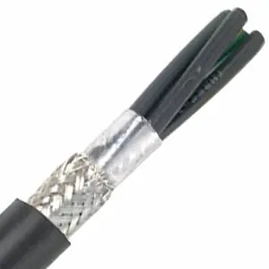 Popular LAPP ÖLFLEX® VFD SLIM Reduced-Diameter Shielded Cable - 14 AWG 4 Conductor- Black - 761404