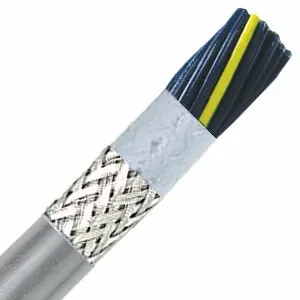Certified 601818CY - LAPP ÖLFLEX® 190CY Shielded Multiconductor Cable - 18 AWG 18 Conductor - Gray