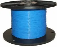 Popular NEMA HP-3 / M16878 / Type E / UL 1213 Hook-Up Wire - 20 AWG 7 Strand - Blue