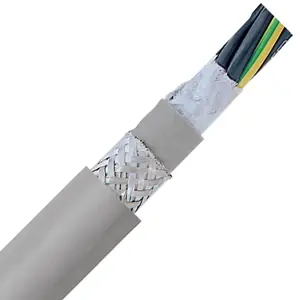 0027383 - LAPP ÖLFLEX® FD 855 CP Shielded Multiconductor Cable - 14 AWG 7 Conductor - Gray Popular