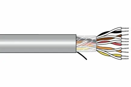 Authentic Alpha Xtra-Guard®1 Unshielded Multipair Cable - 18 AWG 3 Pair - Slate - 300V - 500 ft