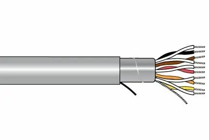 Alpha Xtra-Guard®1 Foil Shield Multipair Cable - 24 AWG 6 Pair - Slate - 300V - 500 ft Secure Checkout