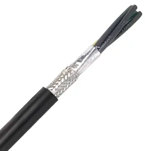 Direct From Factory 700706 - LAPP ÖLFLEX® VFD 2XL Shielded Multi-Conductor Cable - 4 AWG 4 Conductor - Black