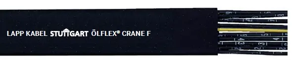 0041058 - LAPP ÖLFLEX® CRANE F Multiconductor Cable - Unshielded - 8 AWG 5 Conductor - Black Best Seller
