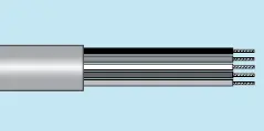 Alpha Essentials Multi-Conductor Cable - Unshielded - 22 AWG 7 Conductor - Gray - 300V - 1000ft - Alpha M13307 SL001 Brand New