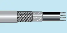 Alpha Essentials Multi-Conductor Cable - Braid Shield - 18 AWG 2 Conductor - Gray - 300V - 100ft - Alpha M1142 SL005 Buy Online