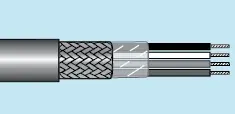 Alpha Essentials Multi-Conductor Cable - Braid Shield - 24 AWG 4 Conductor - White - 600V - 1000ft - Alpha 7624 WH001 Limited Time