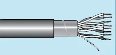 Affordable Alpha Essentials Multi-Pair Cable - Foil Shield - 24 AWG 2 Pair - Gray - 300V - 500ft - Alpha M39249 SL002