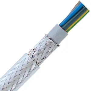 Trending 00161103 - LAPP ÖLFLEX® CLASSIC 100 SY Flexible Power and Control Cable - Galvanized steel braid - 8 AWG 4 Conductors - Transparent