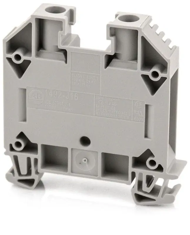 Last Chance Allen-Bradley 1492-J16 Feed-Through Terminal Block