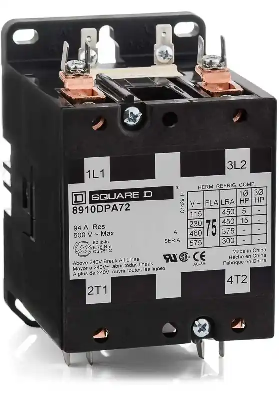 Square D 8910DPA72V02 Contactor Free Returns