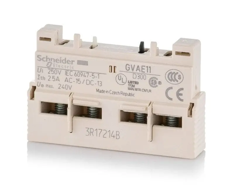 Luxury Schneider Electric GVAE11 Contact Block