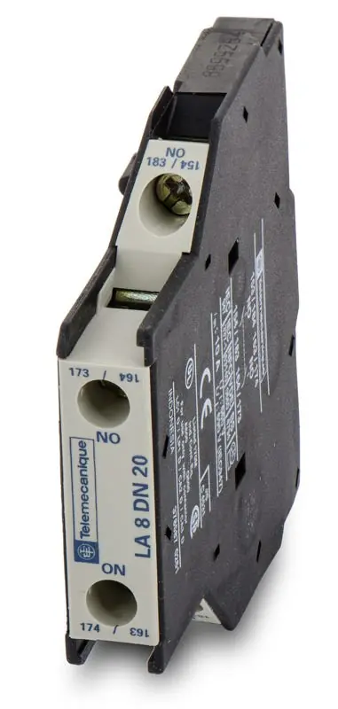 New Release Telemecanique LA8DN20 Auxiliary Contact Block