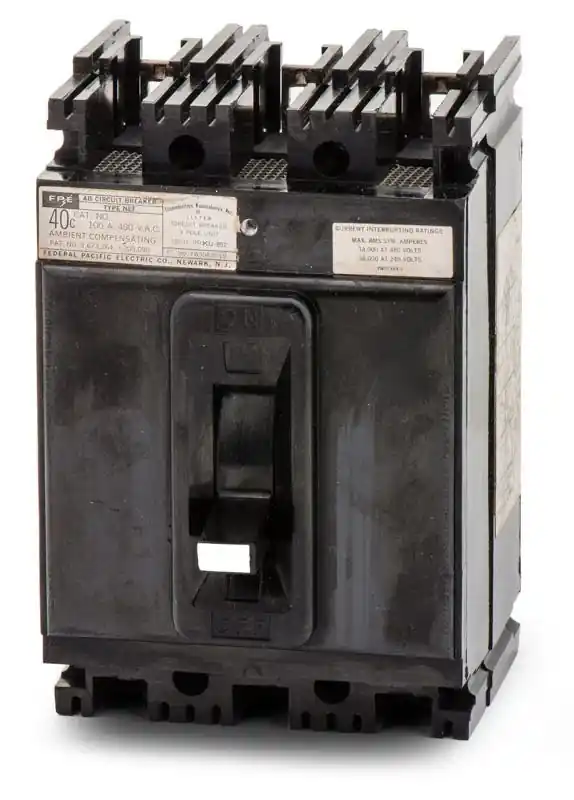 Federal Pacific NEF433040 - 40A 3 Pole Molded Case Circuit Breaker Sale