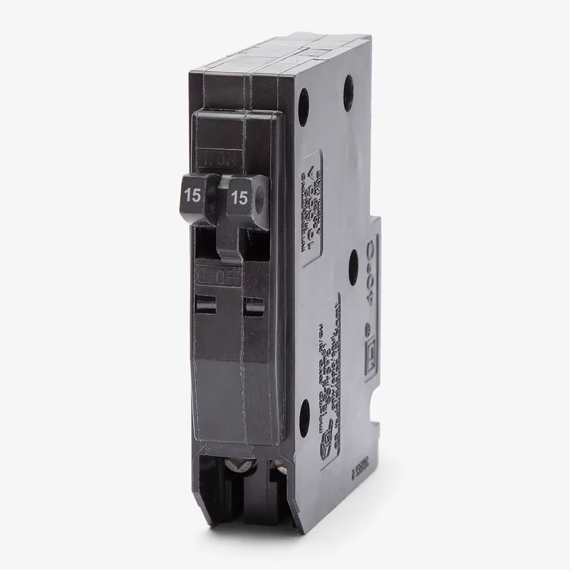 Grab Now Square D QOT1515 - 15/15A Tandem Miniature Circuit Breaker