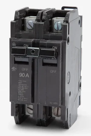 ABB / General Electric THQC2190 - 90A 2 Pole Molded Case Circuit Breaker Hot Deal