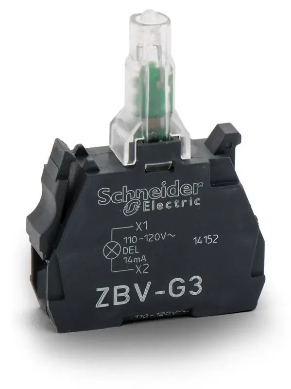 Fast Shipping Schneider Electric ZBVG3 Light Module