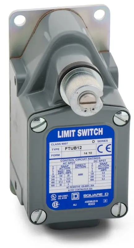 Square D 9007FTUB12 Limit Switch Fan Favorite