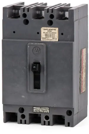 Eaton / Westinghouse HFA3015 - 15A 3 Pole Molded Case Circuit Breaker Special Discount