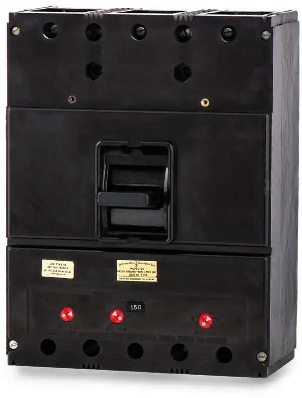 Eaton / Westinghouse JK3150 - 150A 3 Pole Molded Case Circuit Breaker Reduced Price