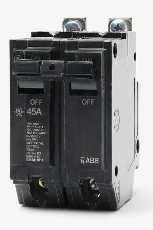 ABB / General Electric THQB2145 - 45A 2 Pole Miniature Circuit Breaker Save Now