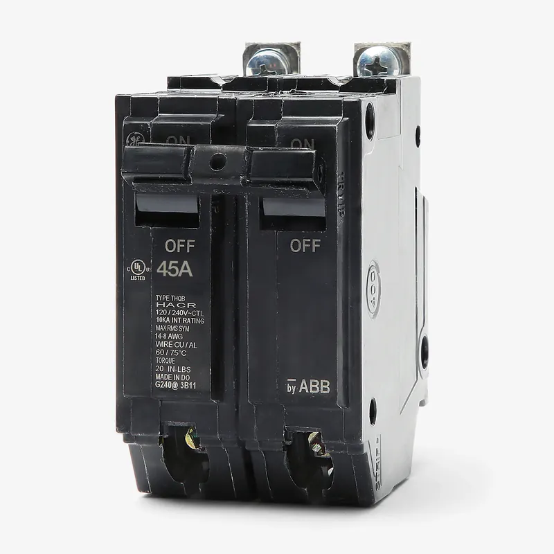 ABB / General Electric THQB2145 - 45A 2 Pole Miniature Circuit Breaker Save Now