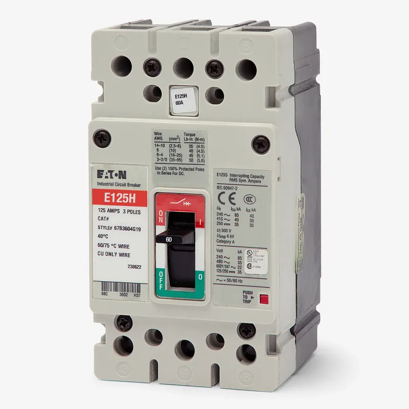 Eaton / Cutler-Hammer EGH3060FFG - 60A 3 Pole Molded Case Circuit Breaker Don't Miss Out