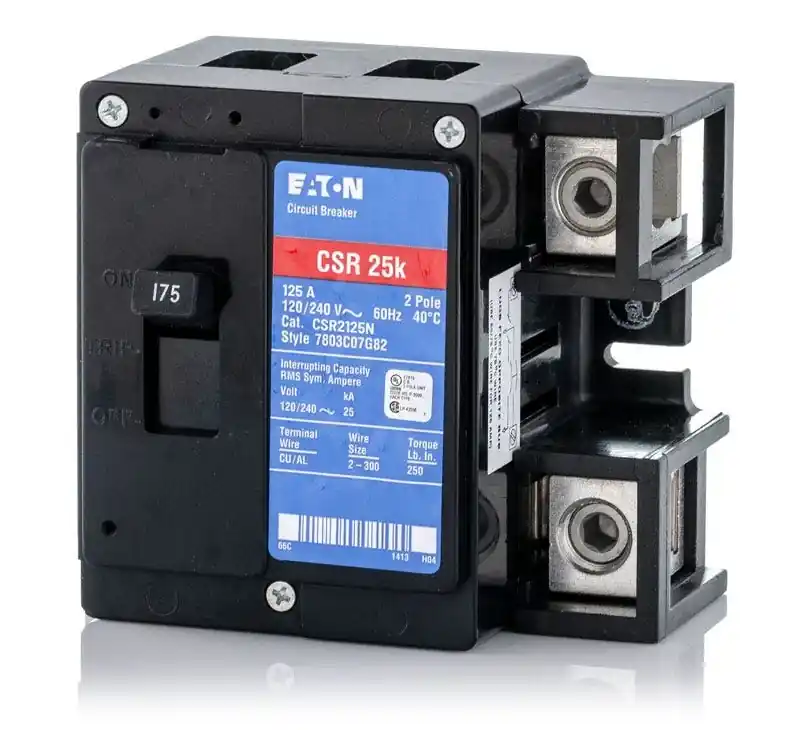 Direct From Factory Eaton / Cutler-Hammer CSR2125N - 125A 2 Pole Main Breaker Kit