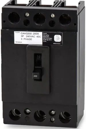Eaton / Cutler-Hammer CAH3200 - 200A 3 Pole Molded Case Circuit Breaker Hot Deal