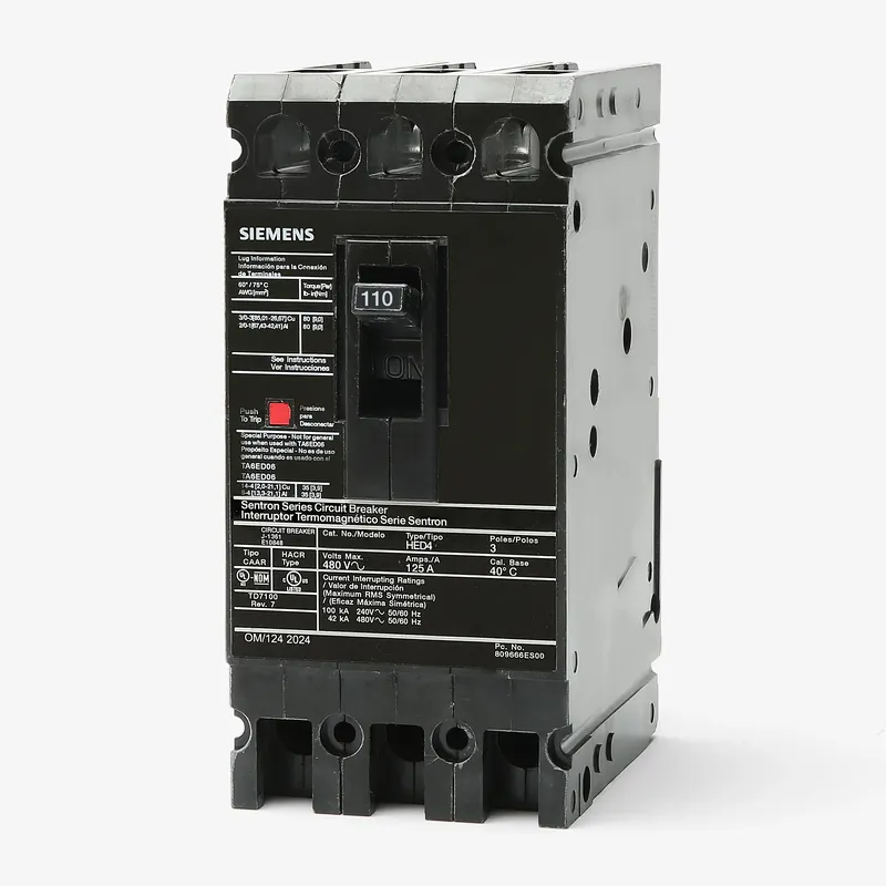 Bargain Siemens HHED63B110 - 110A 3 Pole Molded Case Circuit Breaker