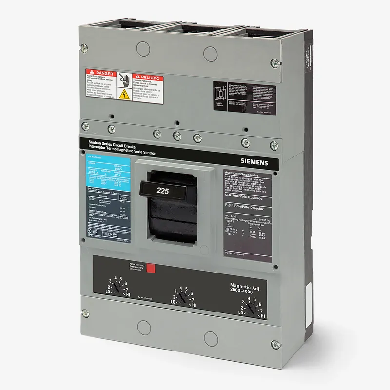 Special Discount Siemens HJD63B225 - 225A 3 Pole Molded Case Circuit Breaker