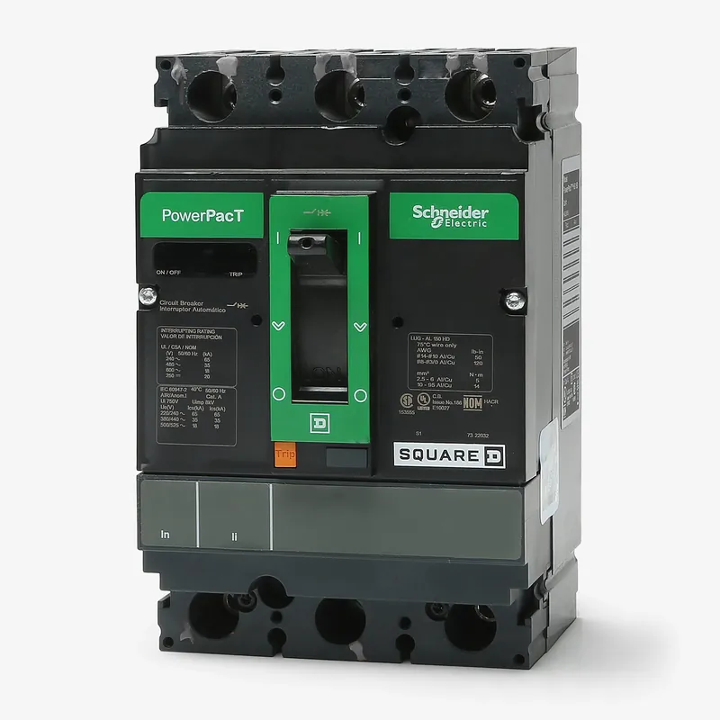 Time-Limited Square D HJL36080 - 80A 3 Pole Molded Case Circuit Breaker