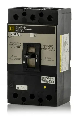 Square D KCL34250 - 250A 3 Pole Molded Case Circuit Breaker Markdown
