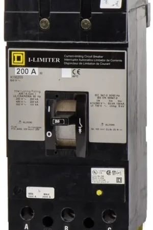 Square D KI36200 - 200A 3 Pole Molded Case Circuit Breaker While Supplies Last