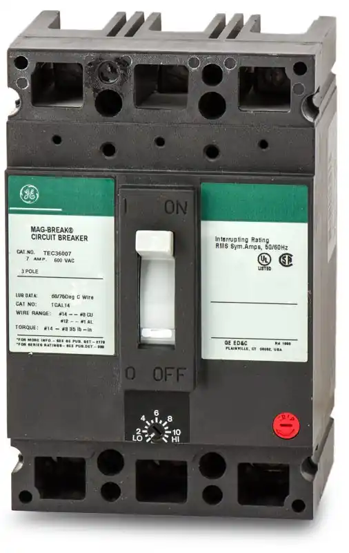 ABB / General Electric TEC36007 - 7A 3 Pole Motor Circuit Protector In Demand