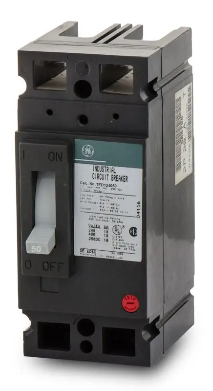 ABB / General Electric TED124050 - 50A 2 Pole Molded Case Circuit Breaker In Demand