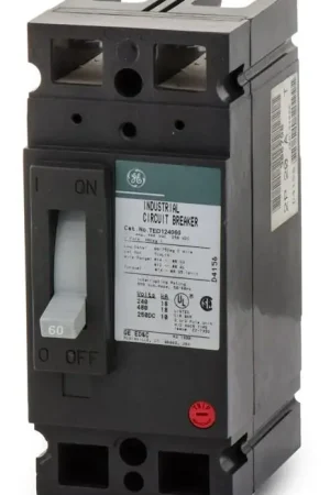 ABB / General Electric TED124060 - 60A 2 Pole Molded Case Circuit Breaker Markdown
