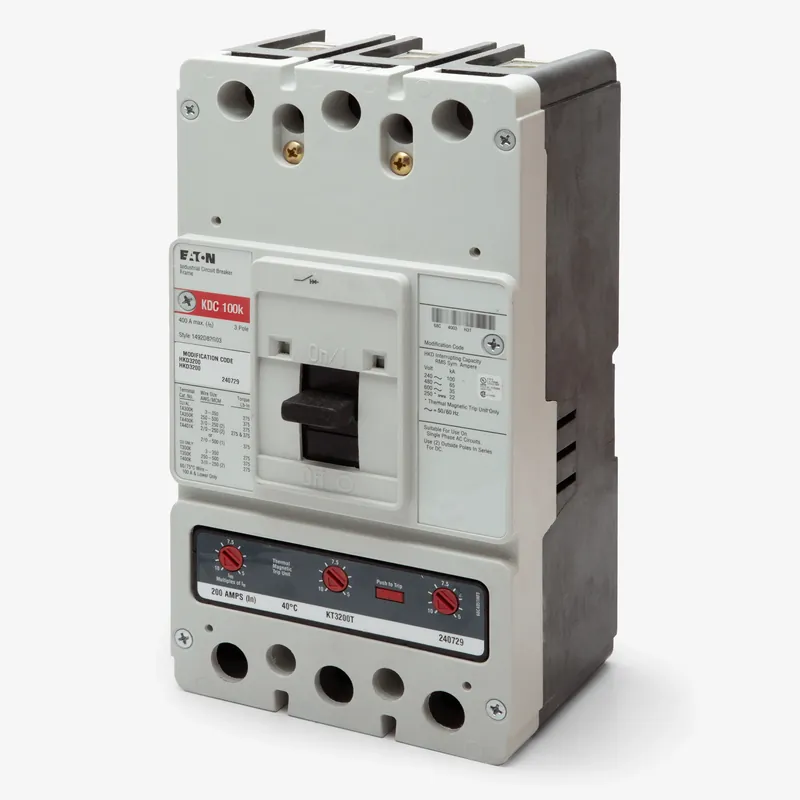 Grab Now Eaton KDC3400F 3 Pole Circuit Breaker Frame Only