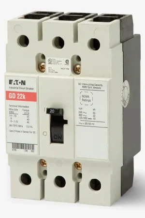 Sale Eaton / Cutler-Hammer GHC3020 - 20A 3 Pole Molded Case Circuit Breaker
