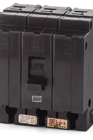 Square D EH34050 - 50A 3 Pole Molded Case Circuit Breaker Professional Grade