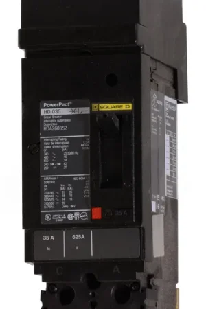 Clearance Square D HDA260352 - 35A 2 Pole Molded Case Circuit Breaker